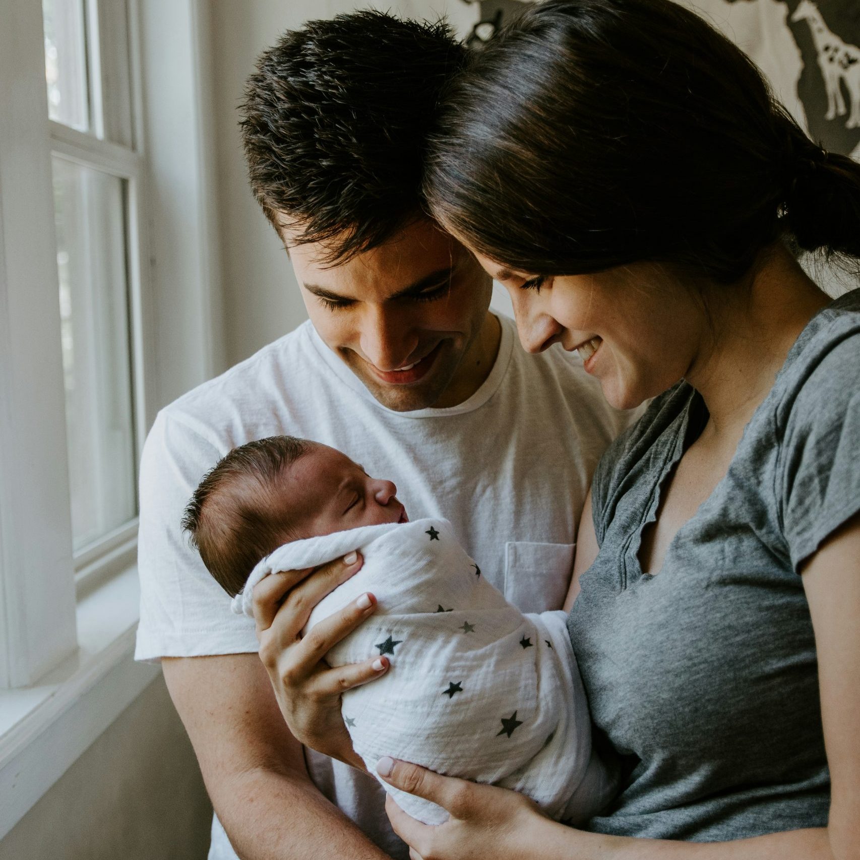 Parents with baby